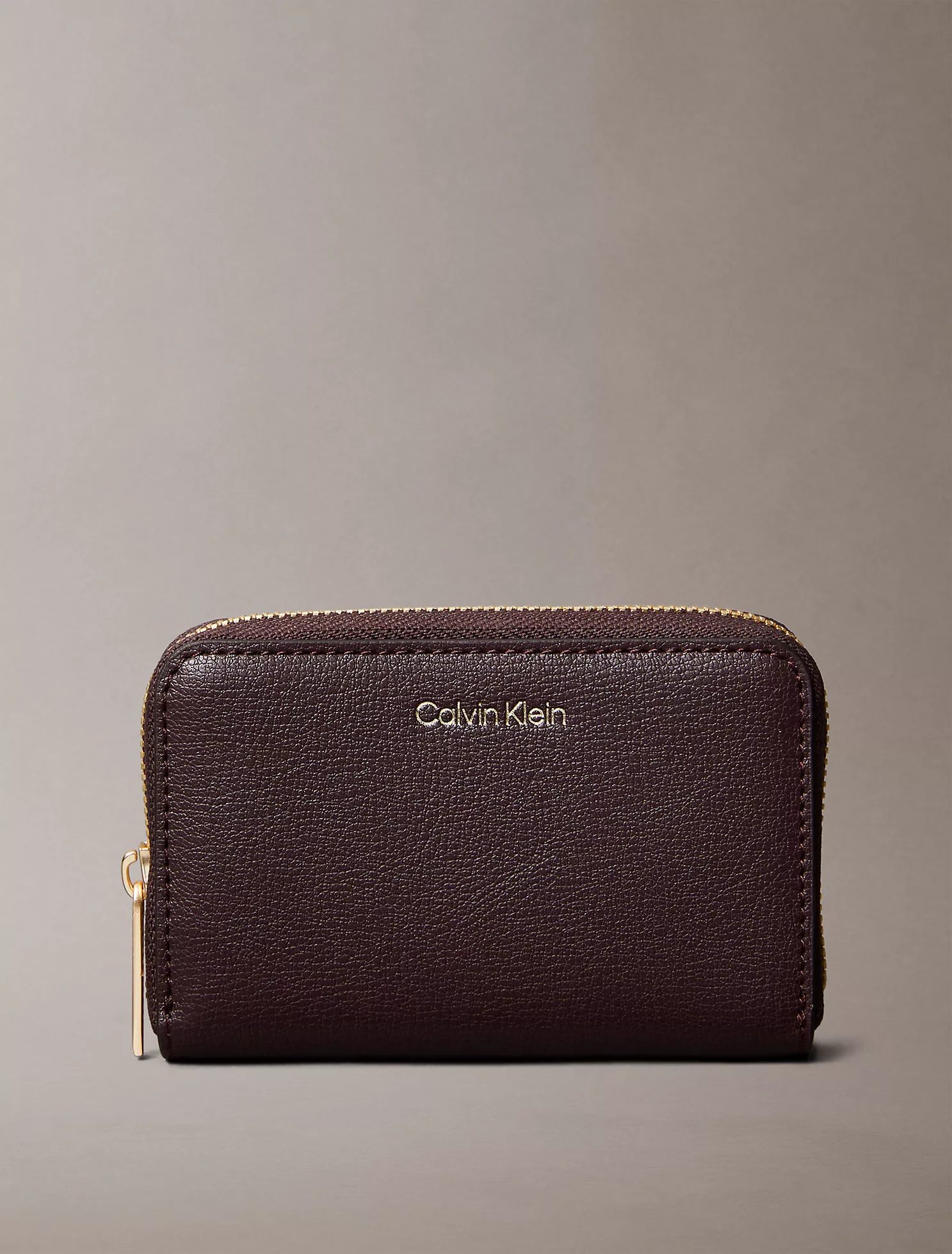 Foil Logo Square Zip Wallet